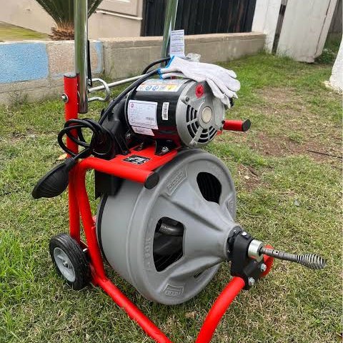 Water Wizard medium drain machine used for kitchen, laundry, and floor drains